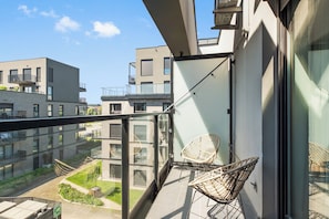 Apartament Comfort, balcó, vistes al pati | Àrea exterior de l'allotjament