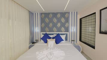 Luxury Double Room | Desk, laptop workspace, free WiFi