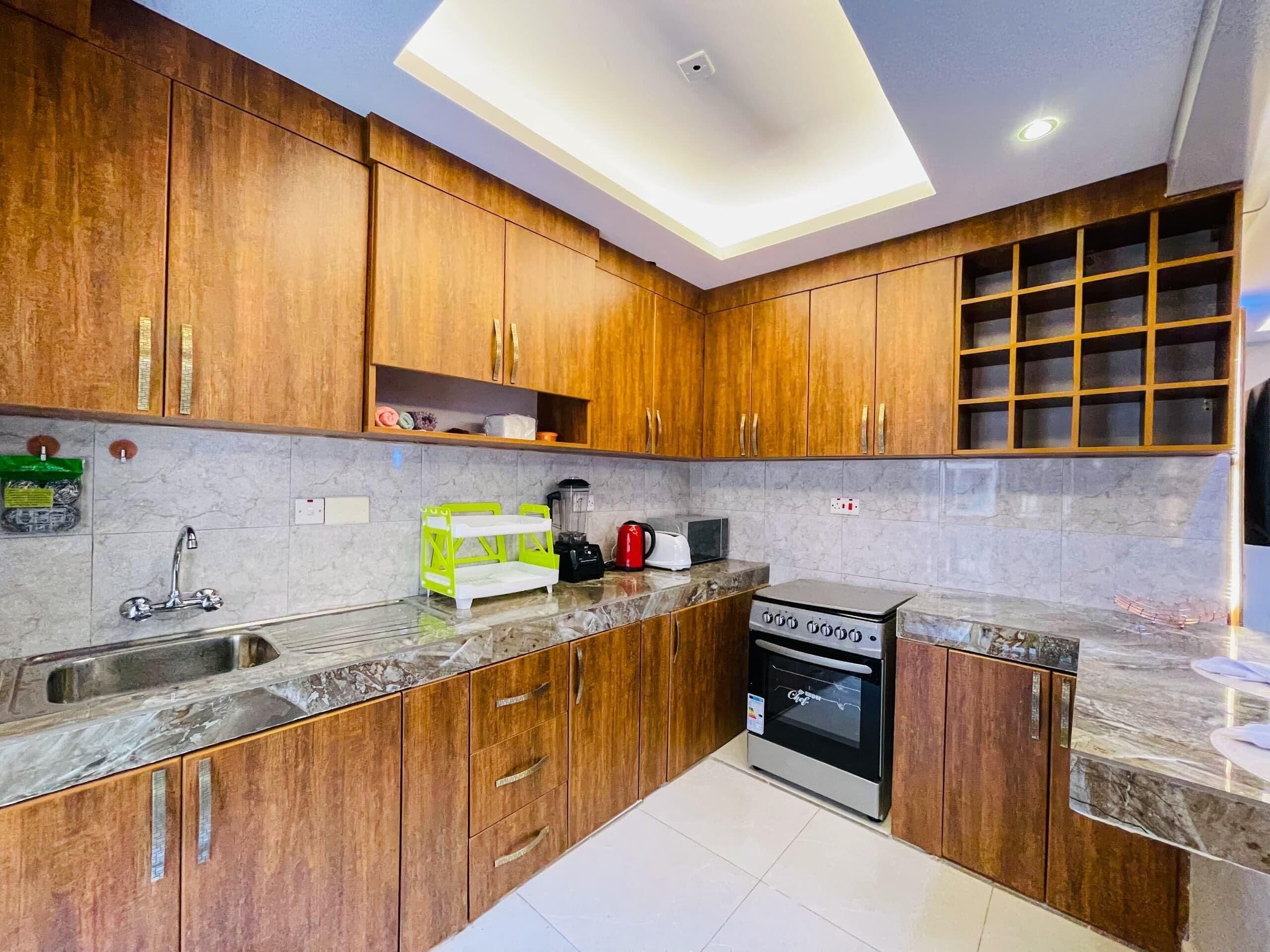 Classic Apartment, City View | Private kitchen