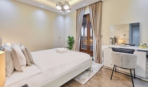 Deluxe Apartment, Balcony | In-room safe, blackout curtains, iron/ironing board, free WiFi - bnbme - Al Badia Hillside - 3B w Maids (Dubai)