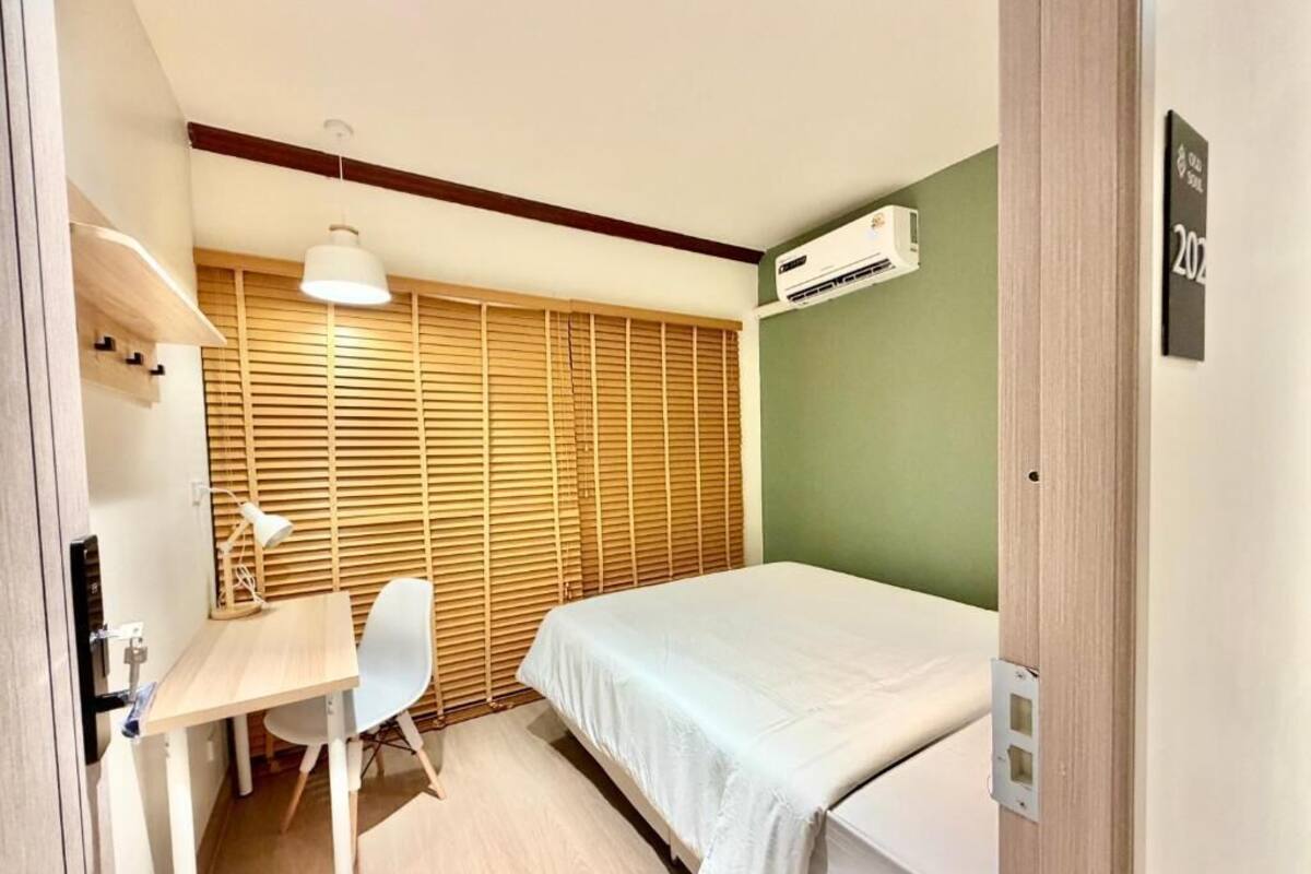 Double Room | Desk, laptop workspace, WiFi (free), bed sheets