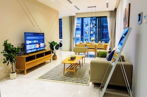 Luxury Apartment, City View | Bahagian dalam
