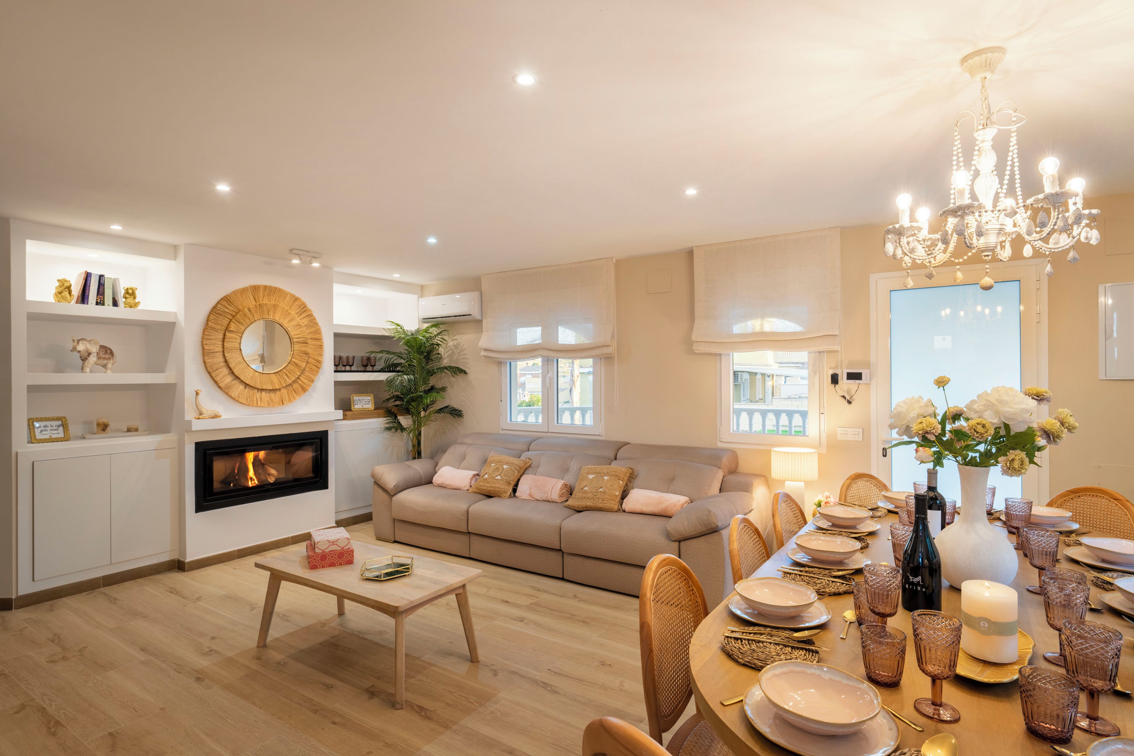 Luxury Villa Paraiso Alicanteheated Saltwater Pool, Fireplace, Gym, Netflix - Aspe