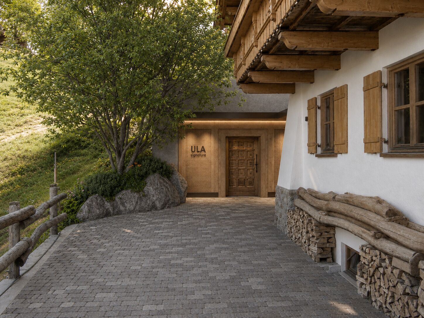 Exterior detail