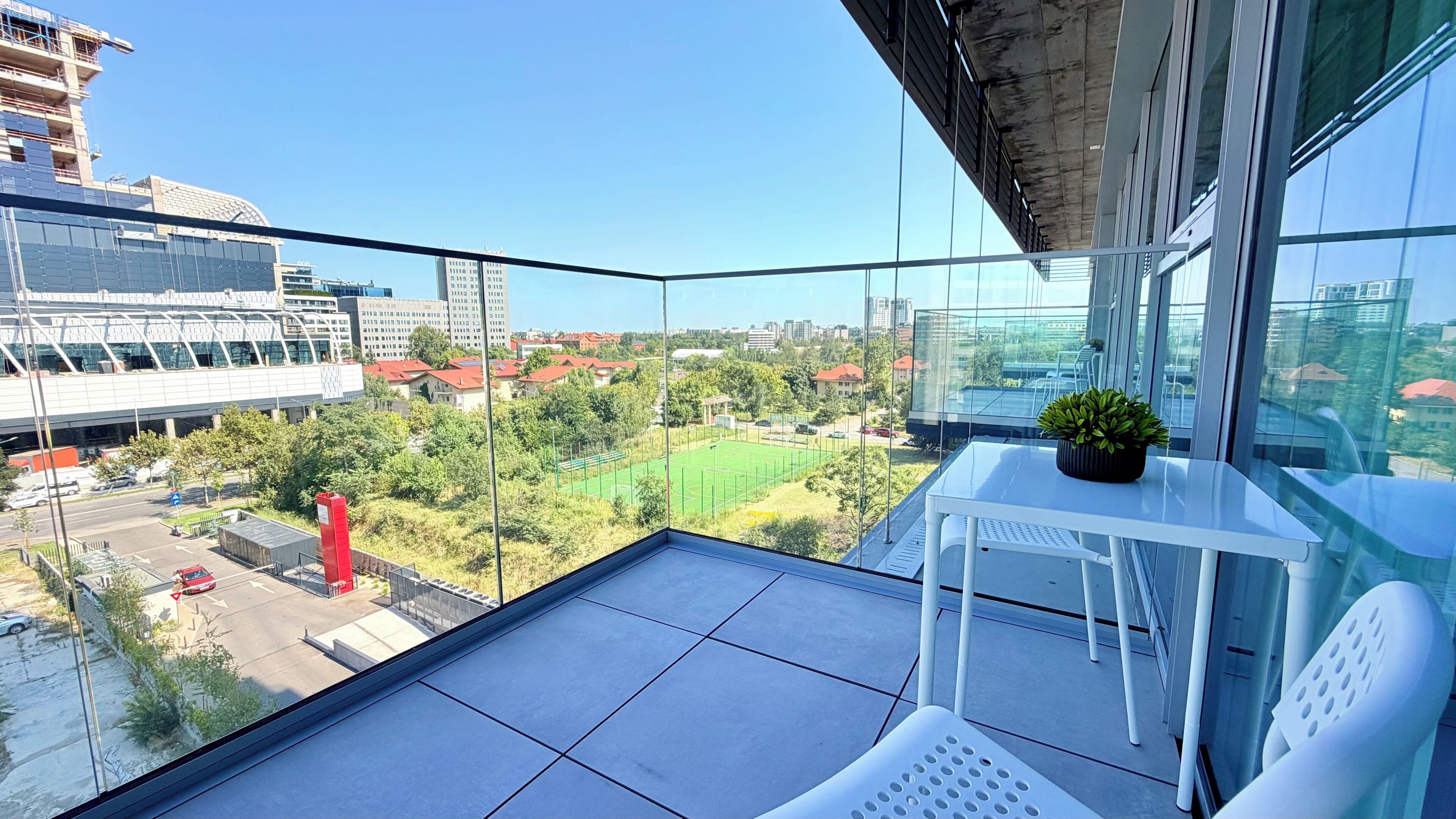 Apartamento Confort, 1 cama doble con sofá cama, no fumadores | Jardines del alojamiento