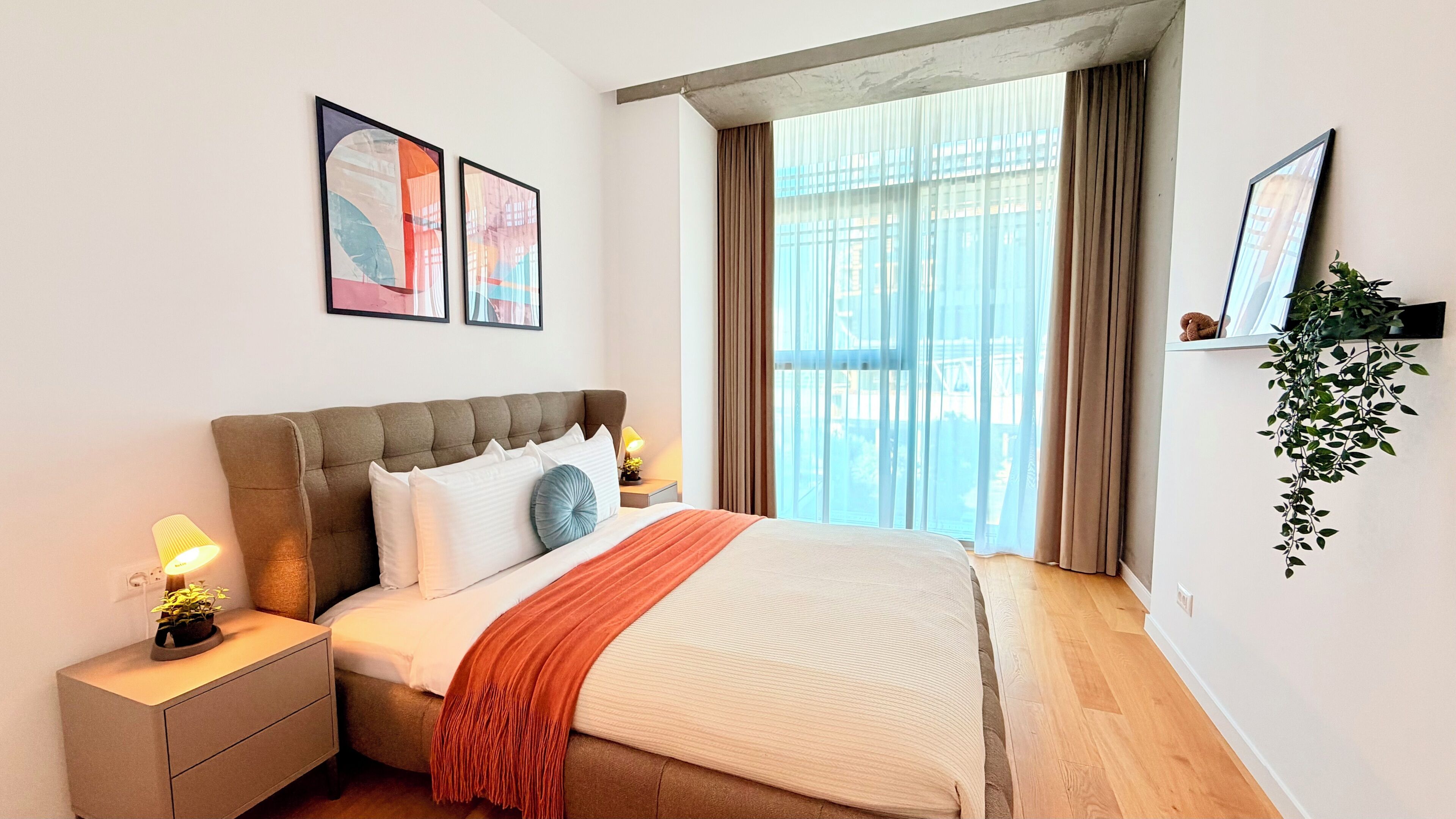 Apartamento conforto, 1 cama de casal e sofá-cama, para não fumantes