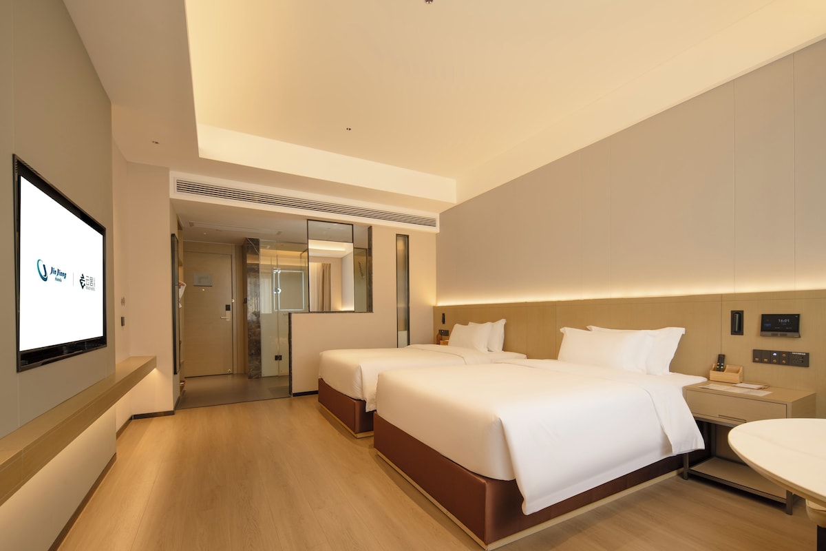 Deluxe Twin Room, City View | Laptop workspace, free WiFi, individually decorated