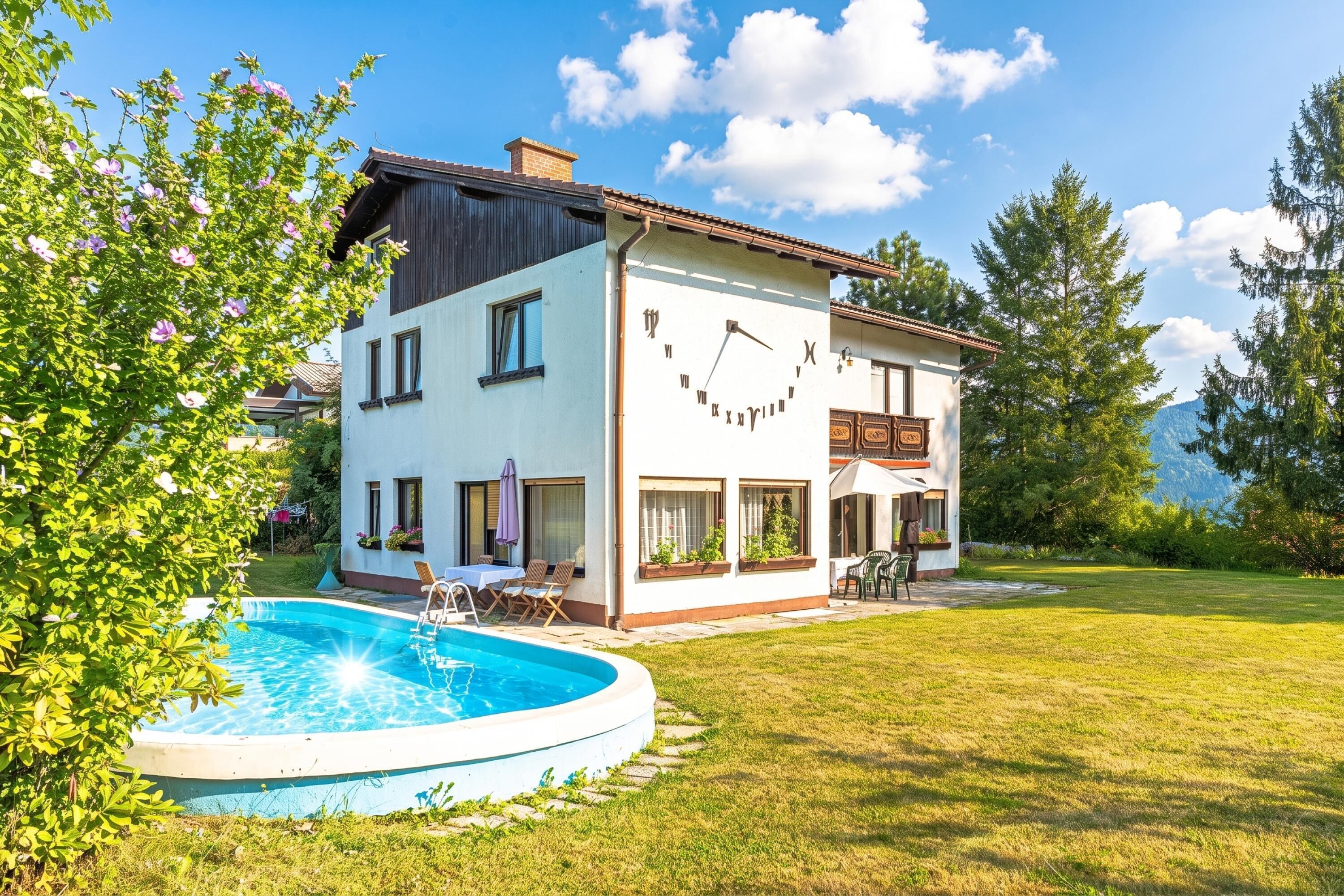Family House, 3 Bedrooms, 2 Bathrooms (Villa Evita – Vintage House with) | Pool | Seasonal outdoor pool