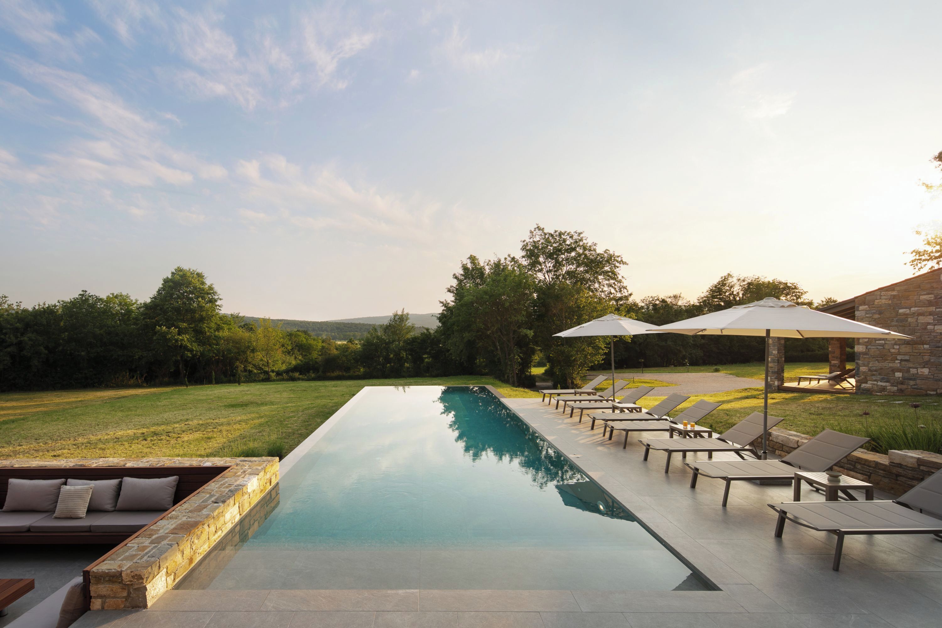 Villa luxueuse, 4 chambres, four à micro-ondes (Villa Baracchi) | Piscine