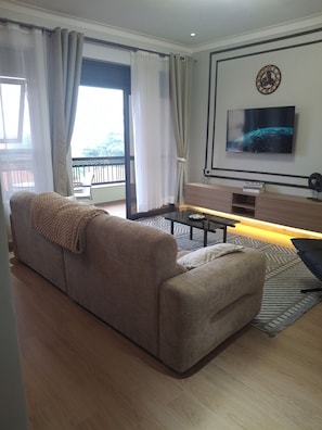 Living area - Mostays Lake view bliss (Kampala)