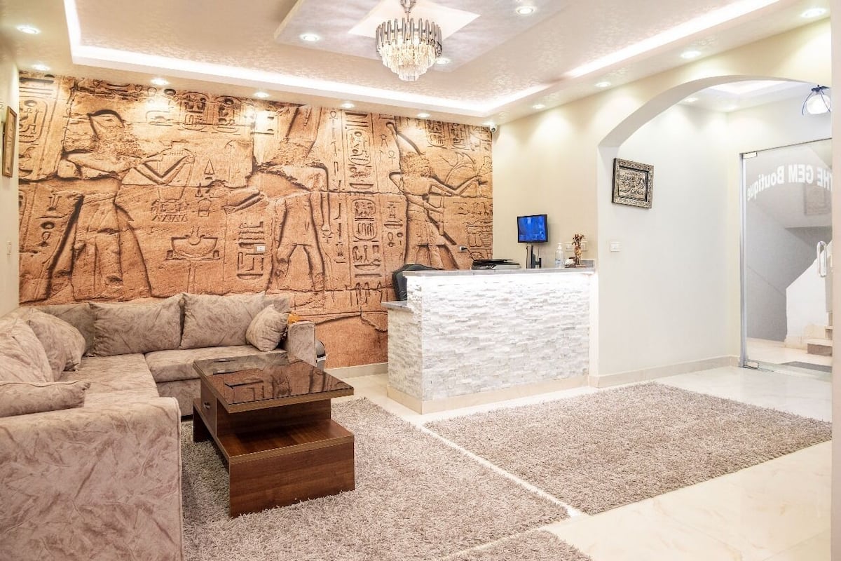 Luxe eenpersoonskamer, balkon, uitzicht op stad | Lobby