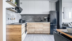 Private kitchen - Apartamenty Sun & Snow Okopowa 7 (Kołobrzeg)