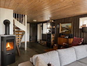 Living area - Hyttetu family house with sauna in Golsfjellet (Gol)