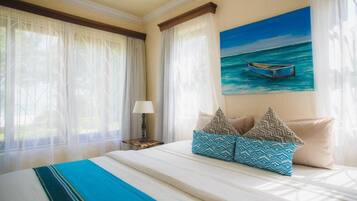 Villa, 2 Bedrooms, Balcony, Garden View
