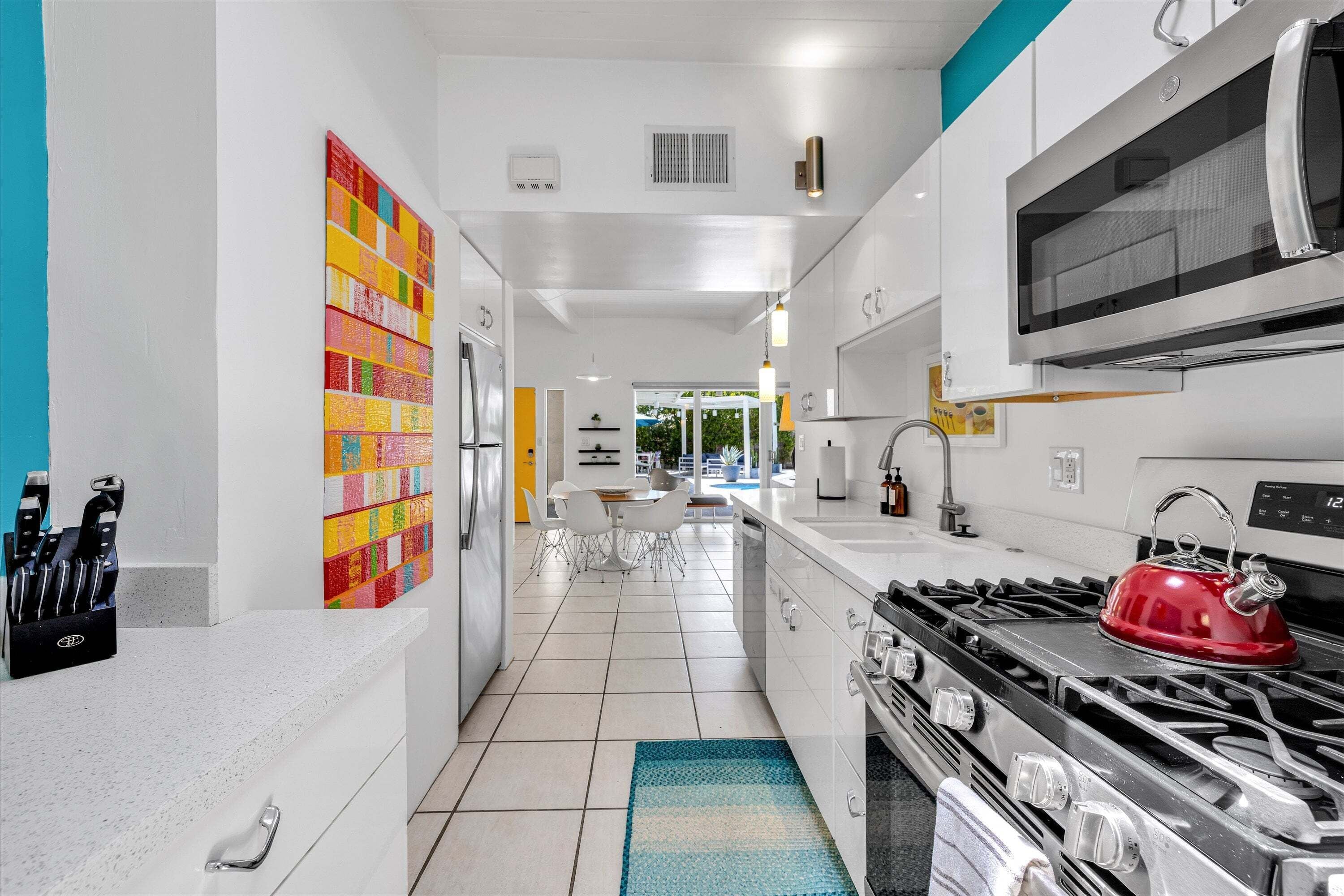 House, Multiple Beds, Pool View (Berne) | Private kitchen