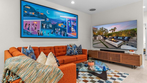 Living area - Welcome to a Private Resort-style Retreat in the Highly Desirable Movie Colony East (Palm Springs)