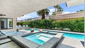 Outdoor pool - Welcome to a Private Resort-style Retreat in the Highly Desirable Movie Colony East (Palm Springs)