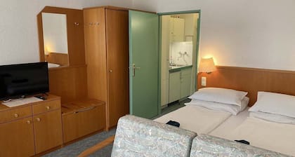 Almberg Apartments – open year-round, just 50 meters from the main ticket office at the Mitterdorf ski resort.