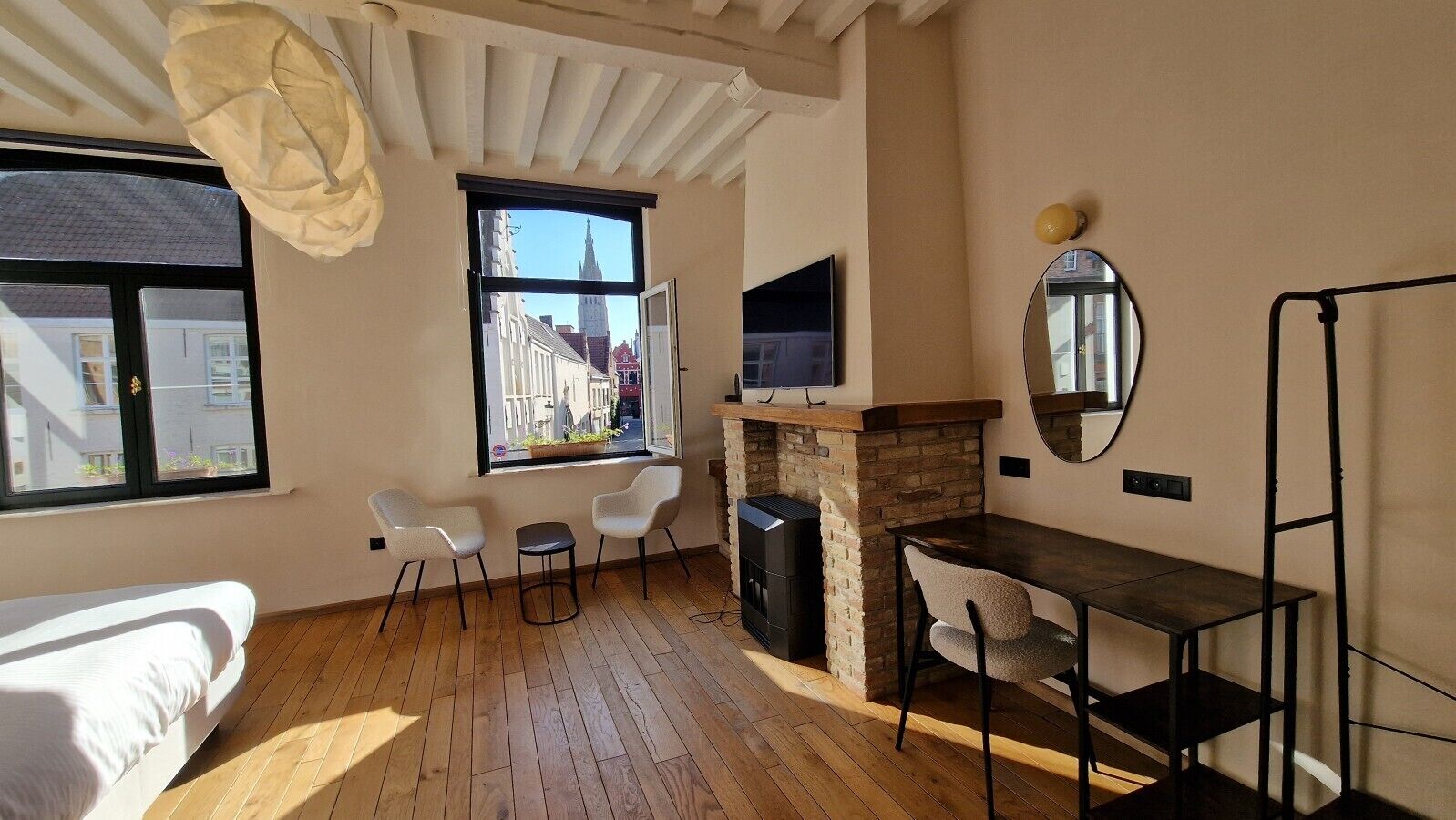 Desk, iron/ironing board, free WiFi, bed sheets