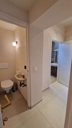Hair dryer - City Center Deluxe Suite • Own External Bathroom (Bruges)