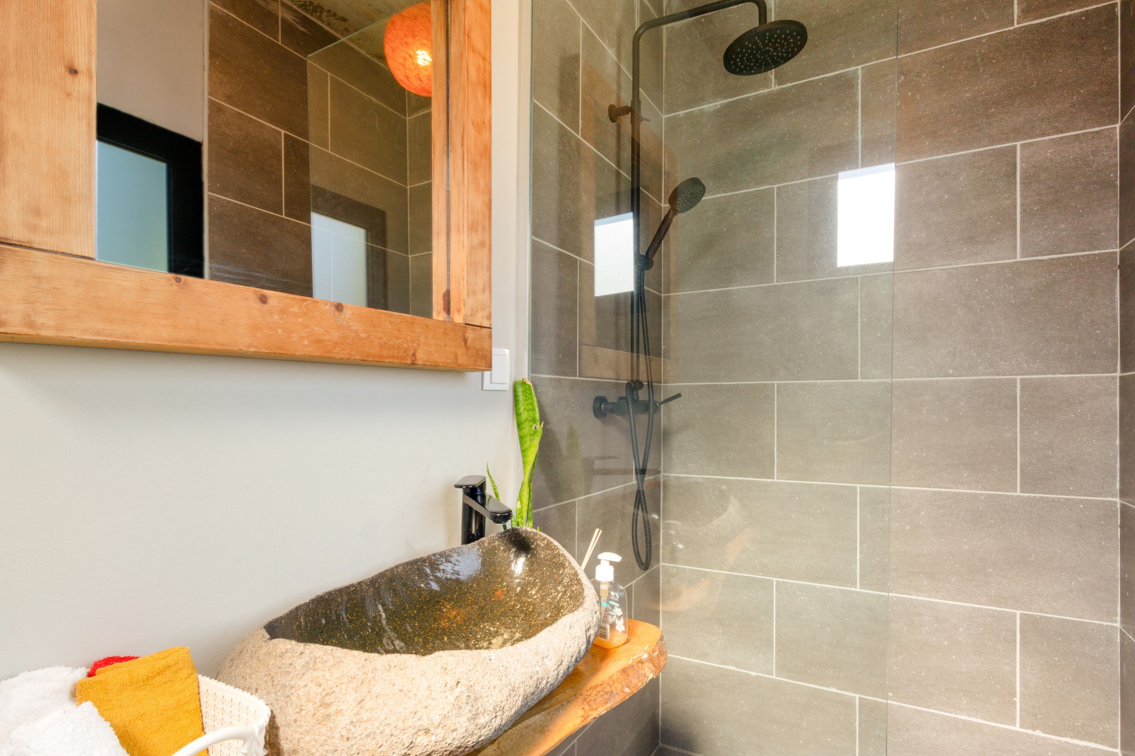 Dusche, Handtücher