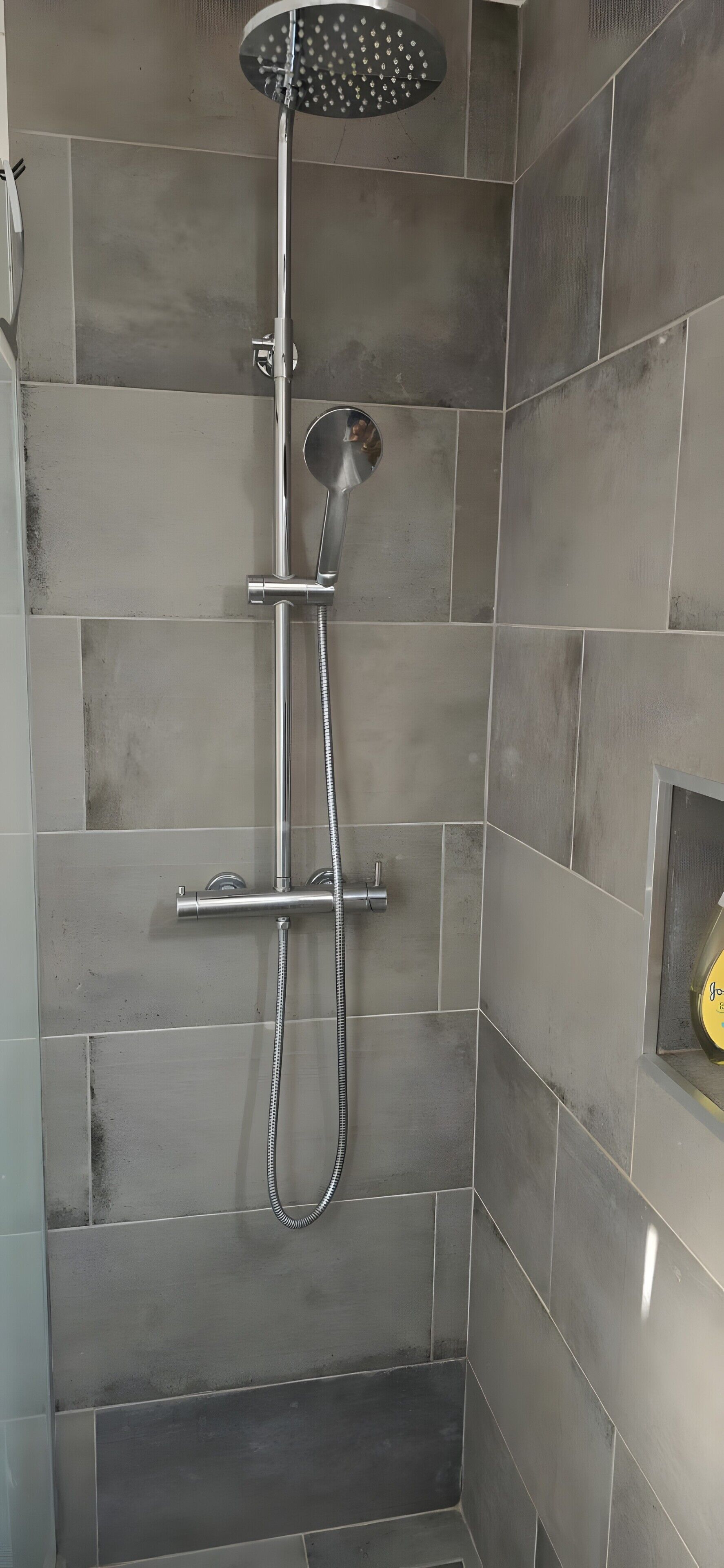 Ducha, secador de pelo, toallas