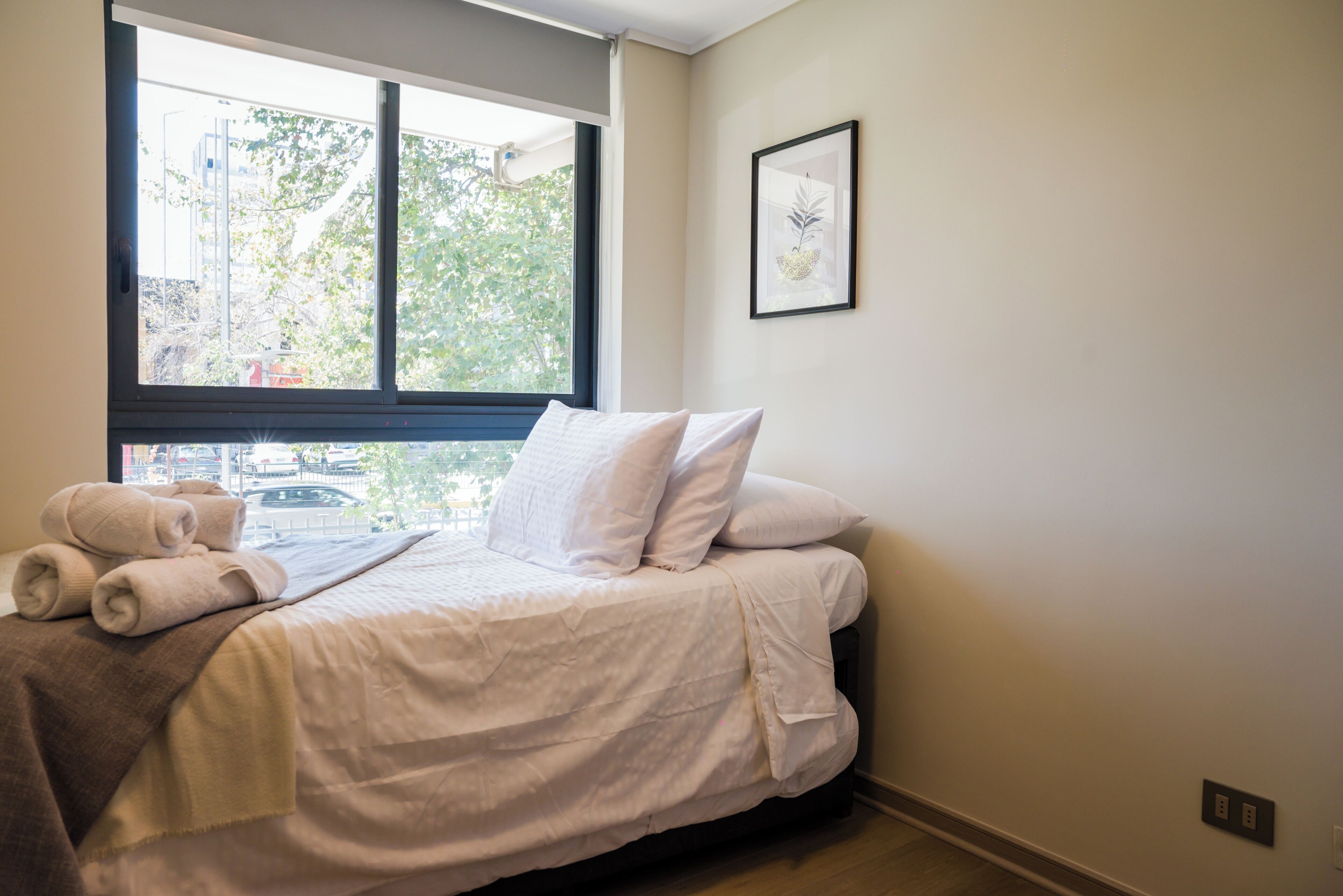 Appartement Familial | Espace de travail pour ordinateur portable, rideaux occultants