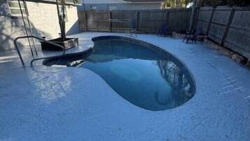 outdoor pool, summer, outdoor, sun chairs, outdoor toys.