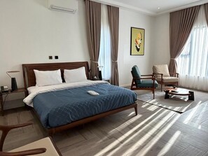 Family Apartment, Balcony, City View - Asfaro Apartment (Abuja)