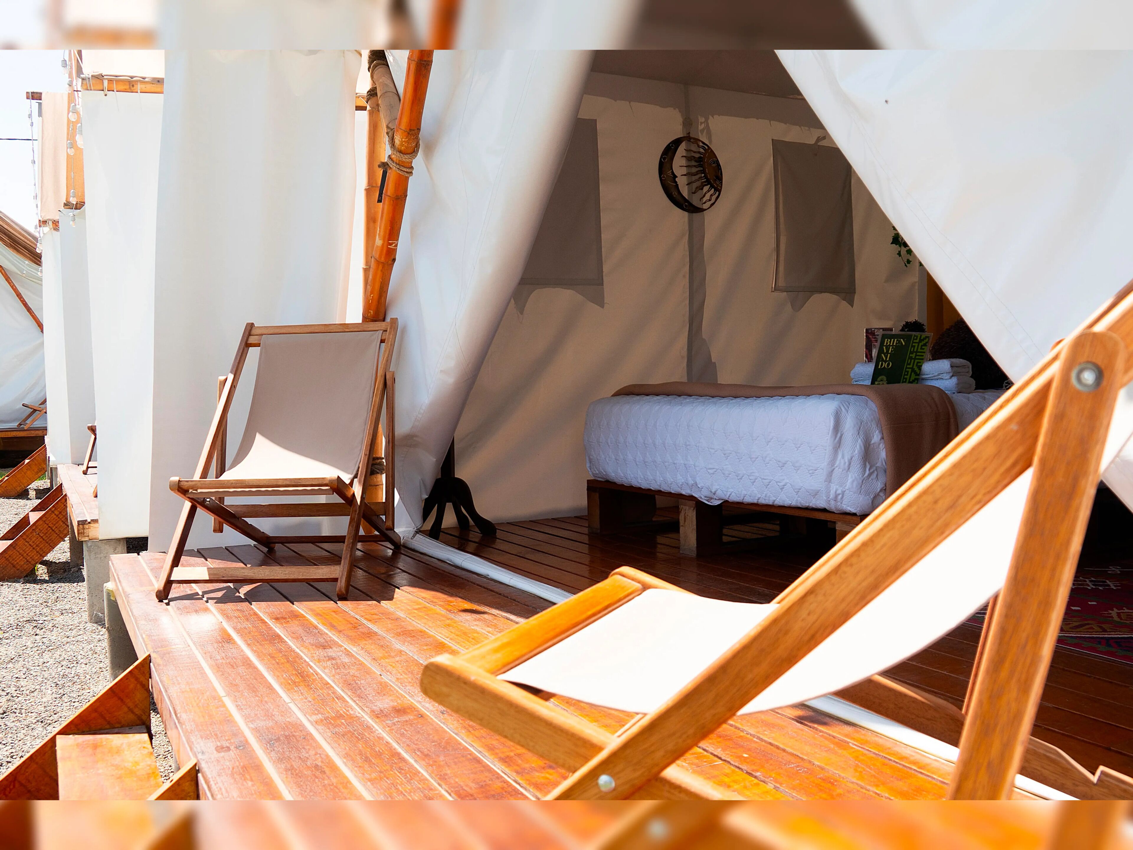 Tent, Pool View