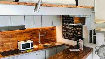 Comfort Studio, Sea View | Private kitchen