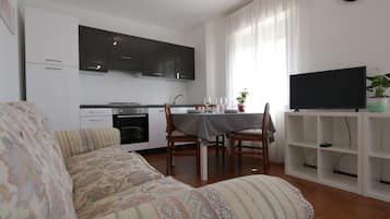 Classic Apartment, Balcony | Living area