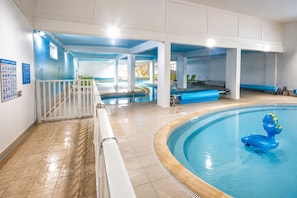 Una piscina riscaldata