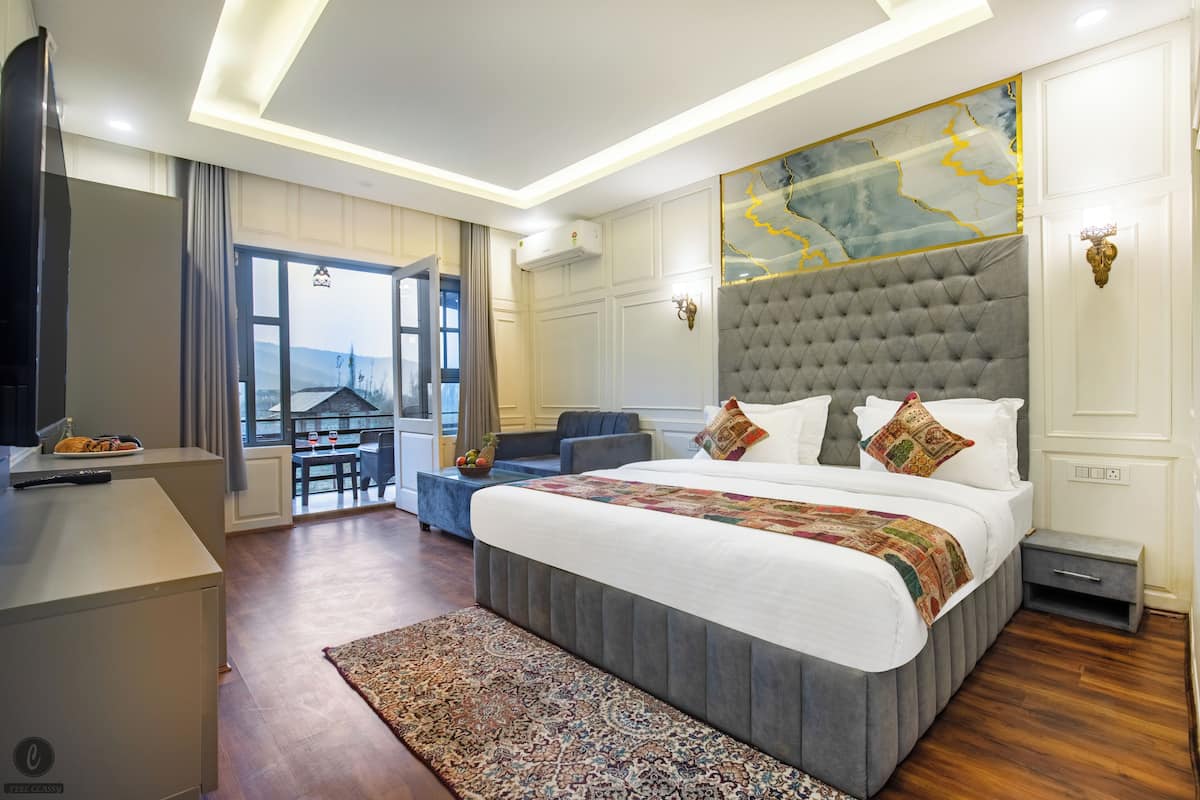 Kamar Double Deluks, balkon | Meja kerja, ruang kerja ramah laptop, dan Wi-Fi gratis