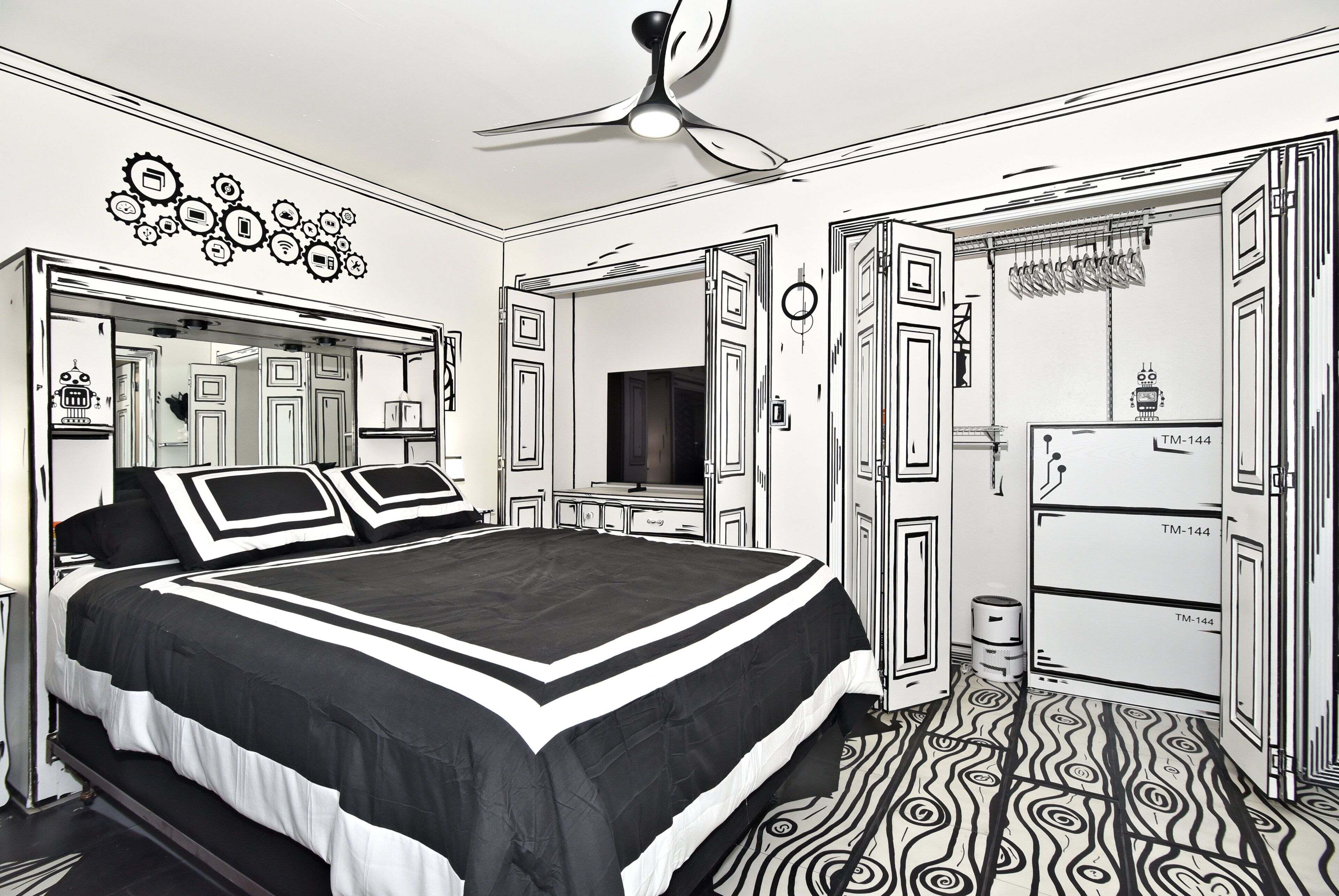 1 bedroom, WiFi, bed sheets