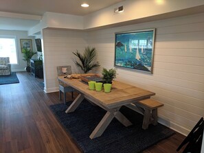 Dining - BethanyWalk to Beach Waterfront Canal 5 BR, 4 Full bath newly renovated House- (Bethany Beach)
