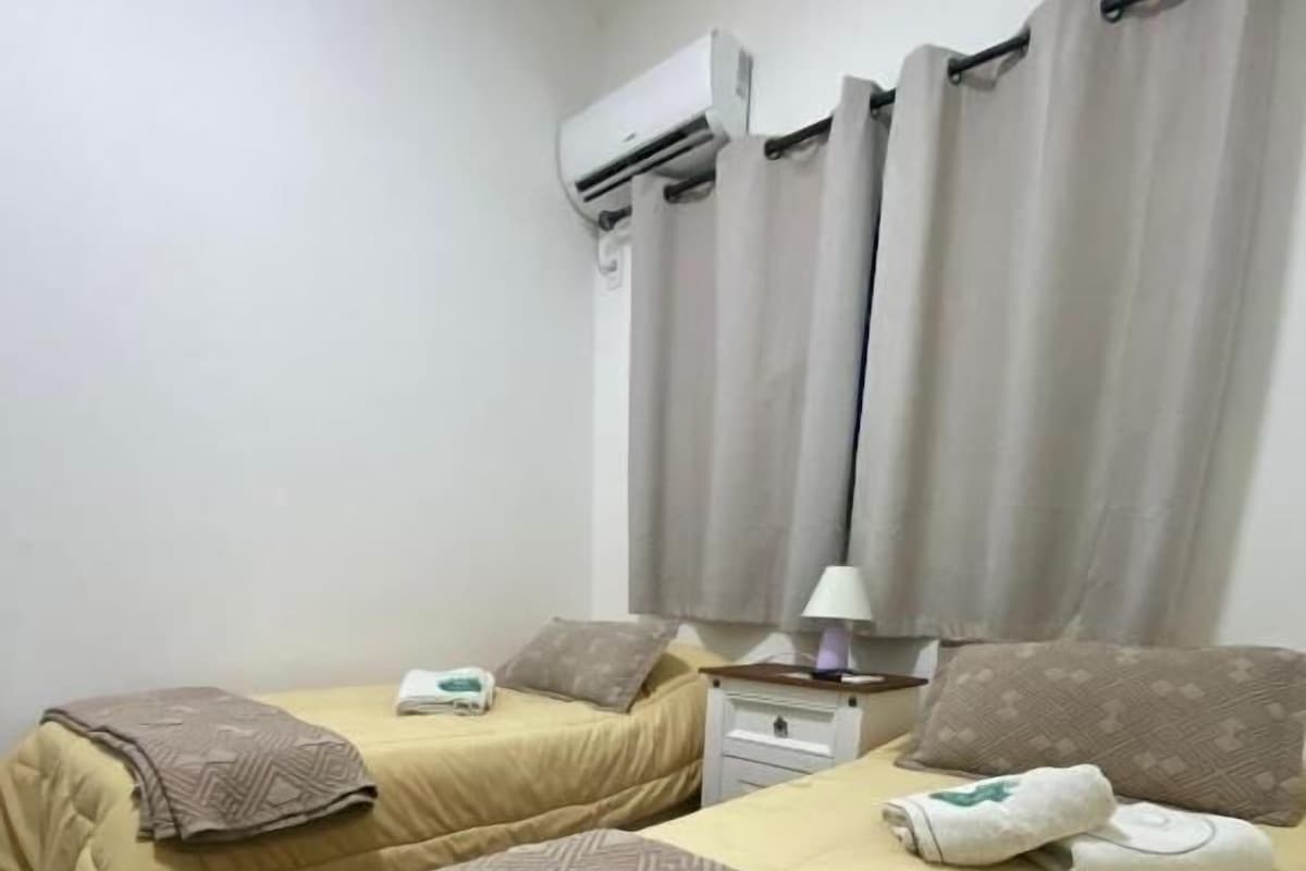 In-room safe, blackout curtains, free WiFi
