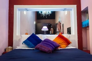 Superior-Doppelzimmer, Blick auf den Innenhof