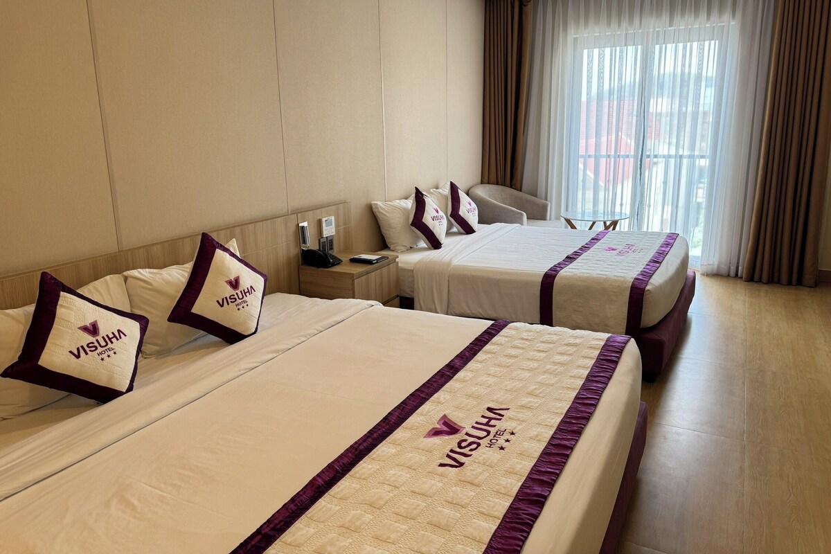 Family Quadruple Room | In-room safe, blackout curtains, soundproofing
