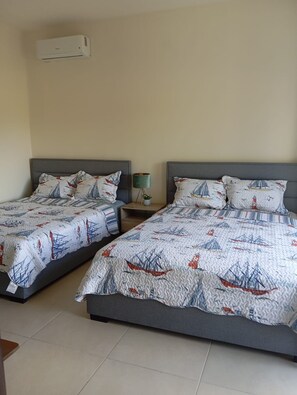 2 slaapkamers, internet, beddengoed