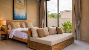 In-room safe, blackout curtains, free WiFi
