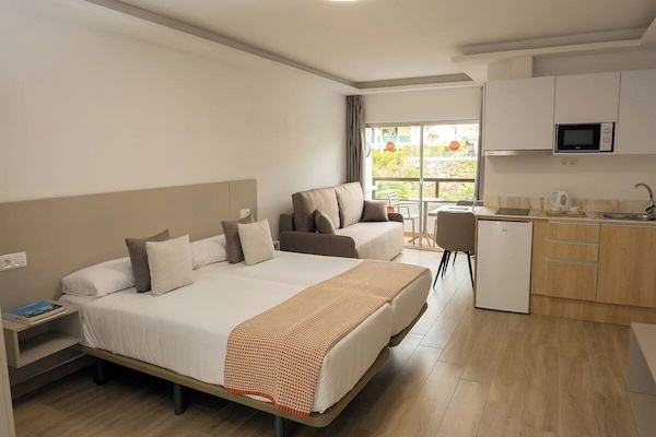 Bedroom. Interior and views may vary based on location and availability.