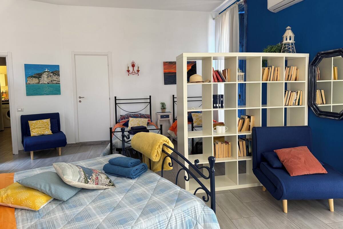 Comfort Quadruple Room, Balcony, City View | Laptop workspace, iron/ironing board, WiFi (free)