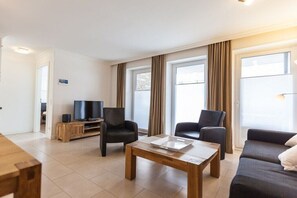 Living area - Holiday apartment Brandenburg Beach (Westerland)