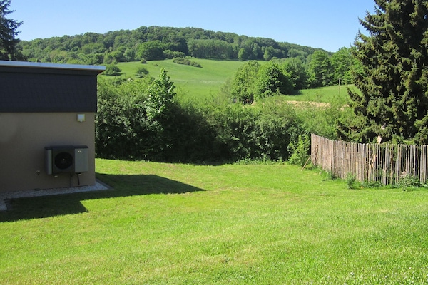Wiese hinter dem Ferienhaus