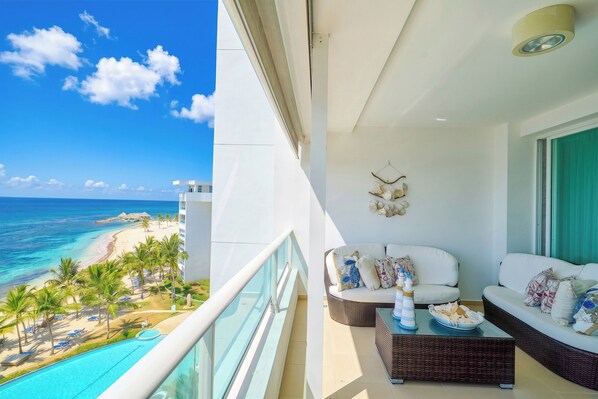 Property grounds - Beachfront 6th Fl | Amazing View | Full Kitchen (Juan Dolio)