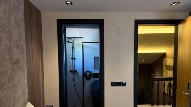 Chambre double, vue sur la ville | Coffre-fort, rideaux d’obscurcissement, système d’insonorisation
