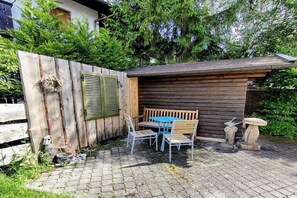 Outdoor dining - Landhaus Weikert 2 || Mittenwald (Mittenwald)