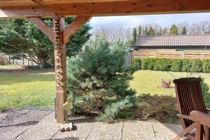 Terrace/patio - Holiday home with 2 bedrooms (Müden (Örtze))
