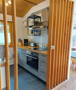 Private kitchen - Holiday home with 2 bedrooms (Müden (Örtze))